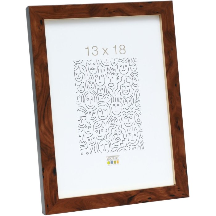 Rám na obraz S43AG2 z dubového dreva 13,0 x18,0 cm