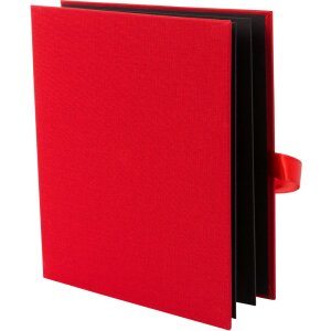 Goldbuch Leporello zložka Linum červené plátno 10 fotografií 13x18 cm