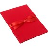 Goldbuch Leporello zložka Linum červené plátno 10 fotografií 13x18 cm