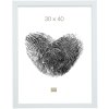 Rám na obraz S41VH1 biely plast 15,0 x15,0 cm