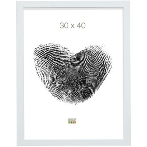 Rám obrazu S41VH1 biely plast 30,0 x45,0 cm