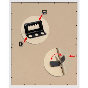Magnetická tabuľa S41VF1M biela 40x50 cm