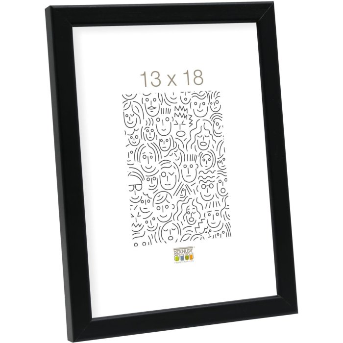 Rám na obraz z čierneho dreva 29,7 x42,0 cm S41JL