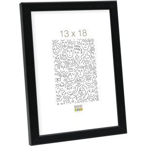 Rám na obraz z čierneho dreva 29,7 x42,0 cm S41JL