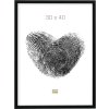 Rám na obraz z čierneho dreva 29,7 x42,0 cm S41JL