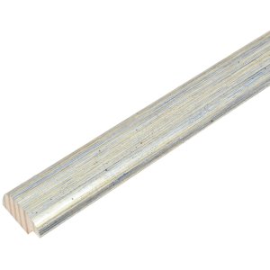 Rám na obraz strieborný S40CD2 drevo 10,0 x15,0 cm