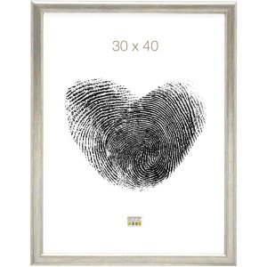 Rám na obraz strieborný S40CD2 drevo 10,0 x15,0 cm