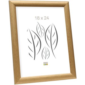 Rám na obraz S40CA2 zlaté drevo 24,0 x30,0 cm