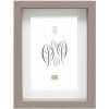 Rám na obraz s paspartou z dreva taupe 30,0 x40,0 cm;20,0 x30,0 cm S223K