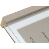 Rám na obraz s paspartou z dreva taupe 30,0 x40,0 cm;20,0 x30,0 cm S223K