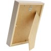 Rám na obraz s paspartou z dreva taupe 30,0 x40,0 cm;20,0 x30,0 cm S223K