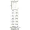 Rám na obraz s paspartou z dreva taupe 30,0 x40,0 cm;20,0 x30,0 cm S223K
