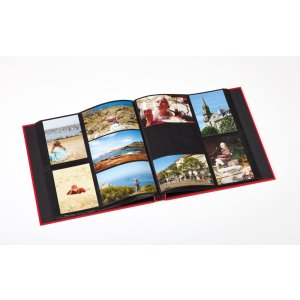 Walther zasúvací album 400 fotografií 10x15 cm Fun red