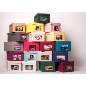 HNFD XL fotobox Kandra 700 fotografií 13x18 cm plameniak