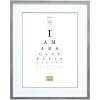 Deknudt rám na obrazy strieborné drevo S43AD1 9x13 cm - 40x50 cm s/bez pasparty