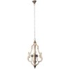 Závesná lampa 40x79 cm biela