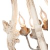 Závesná lampa 40x79 cm biela