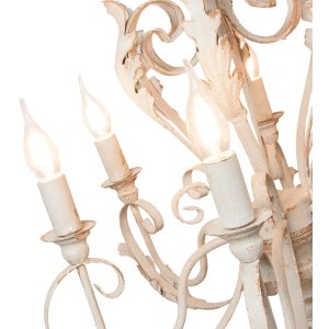 Závesná lampa 65x68 cm sivá