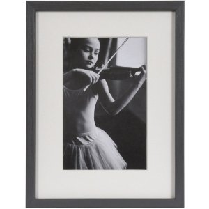 Drevený rám Viola 15x20 cm tmavo sivý