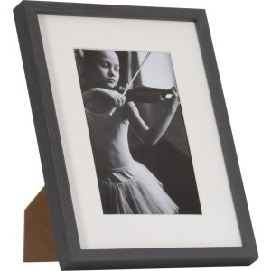 Drevený rám Viola 15x20 cm tmavo sivý