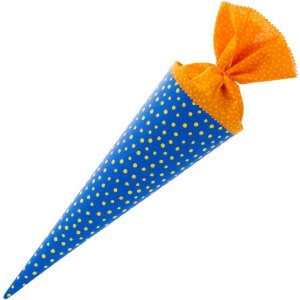 Goldbuch 93 553 Školský kužeľ New Stars 35 cm Modrá Žltá Látkové zapínanie