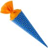 Goldbuch 93 553 Školský kužeľ New Stars 35 cm Modrá Žltá Látkové zapínanie