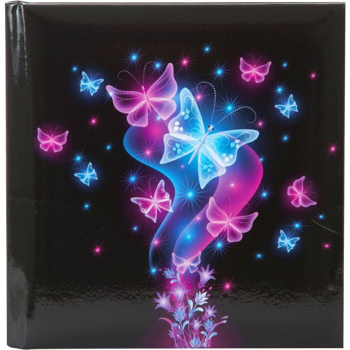 Goldbuch album poézie motýľ 16,5x16,5 cm 96 bielych strán