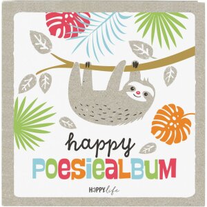 Goldbuch album poézie Happylife sloth 16,5x16,5 cm...