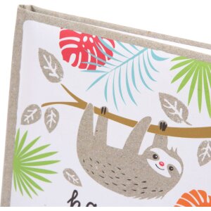 Goldbuch album poézie Happylife sloth 16,5x16,5 cm 96 bielych strán