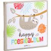 Goldbuch album poézie Happylife sloth 16,5x16,5 cm 96 bielych strán