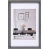 Walther plastový rám Steel Style 50x60 cm oceľ s paspulkou 40x50 cm