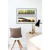 Nielsen hliníkový rám C2 štruktúra strieborná matná 70x100 cm