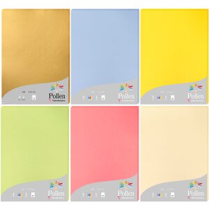 Clairefontaine Peľový papier DIN A4 210g 25 listov...