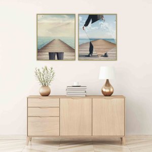 Hliníkový rám Nielsen Classic čierny matný 60x80 cm