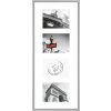 Hliníkový rám Gallery Junior strieborný 4 fotografie 13x18 cm