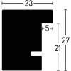 Nielsen drevený rám XL 50x70 cm biely nepriehľadný