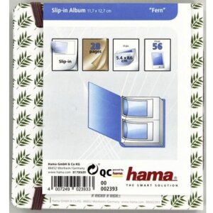 Zasúvací album Fern, na 56 okamžitých fotografií do max. rozmerov 5,4 × 8,6 cm