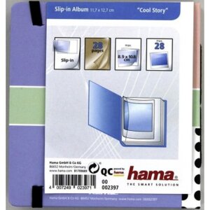 Zasúvací album Cool Story, na 28 okamžitých fotografií do max. rozmerov 8,9 × 10,8 cm