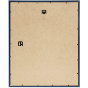 Deknudt drevený obrazový rám S43AM6 modrý s paspartou 15x20 až 40x50 cm