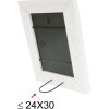 Deknudt S43BK Drevený obrazový rám biely 13x18 cm až 50x70 cm