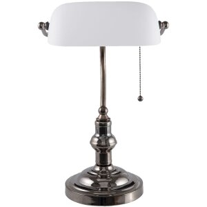 Stolná lampa biela Clayre & Eef 5LL-5100W -...