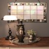 Stolná lampa biela Clayre & Eef 5LL-5100W - 27x23x42 cm E27 - Max. 1x 60Watt biela