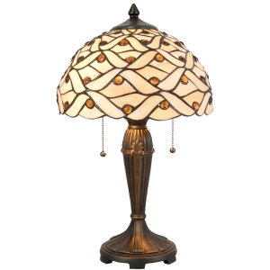 LumiLamp 5LL-5181 Tiffany stolová lampa Ø...