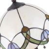 Stolná lampa Tiffany Clayre & Eef 5LL-5918 - Ø 30x50 cm - E27-max 2x40W multi