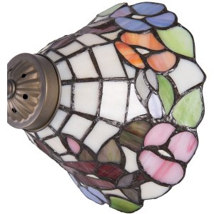 Stolná lampa Tiffany Clayre & Eef 5LL-5920 - 32x20x48 cm - E27-max 1x60W multi