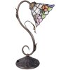 Stolná lampa Tiffany Clayre & Eef 5LL-5920 - 32x20x48 cm - E27-max 1x60W multi