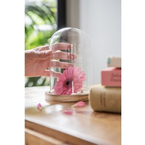 Sklenený zvonček Clayre & Eef 6GL2168 -...