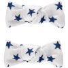 Spona do vlasov (2) Kind Bowi blue stars Clayre & Eef JZCHC0010 - biela