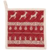 Obal na kvetináč Clayre & Eef NOC45-2 - 20x20 cm červený