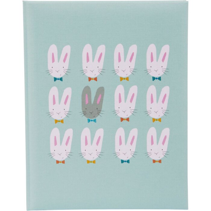 Goldbuch Detský denník Cute Bunnies Modrá 21x28 cm 44 ilustrovaných strán